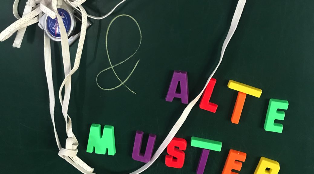 Gummischnüre & alte Muster